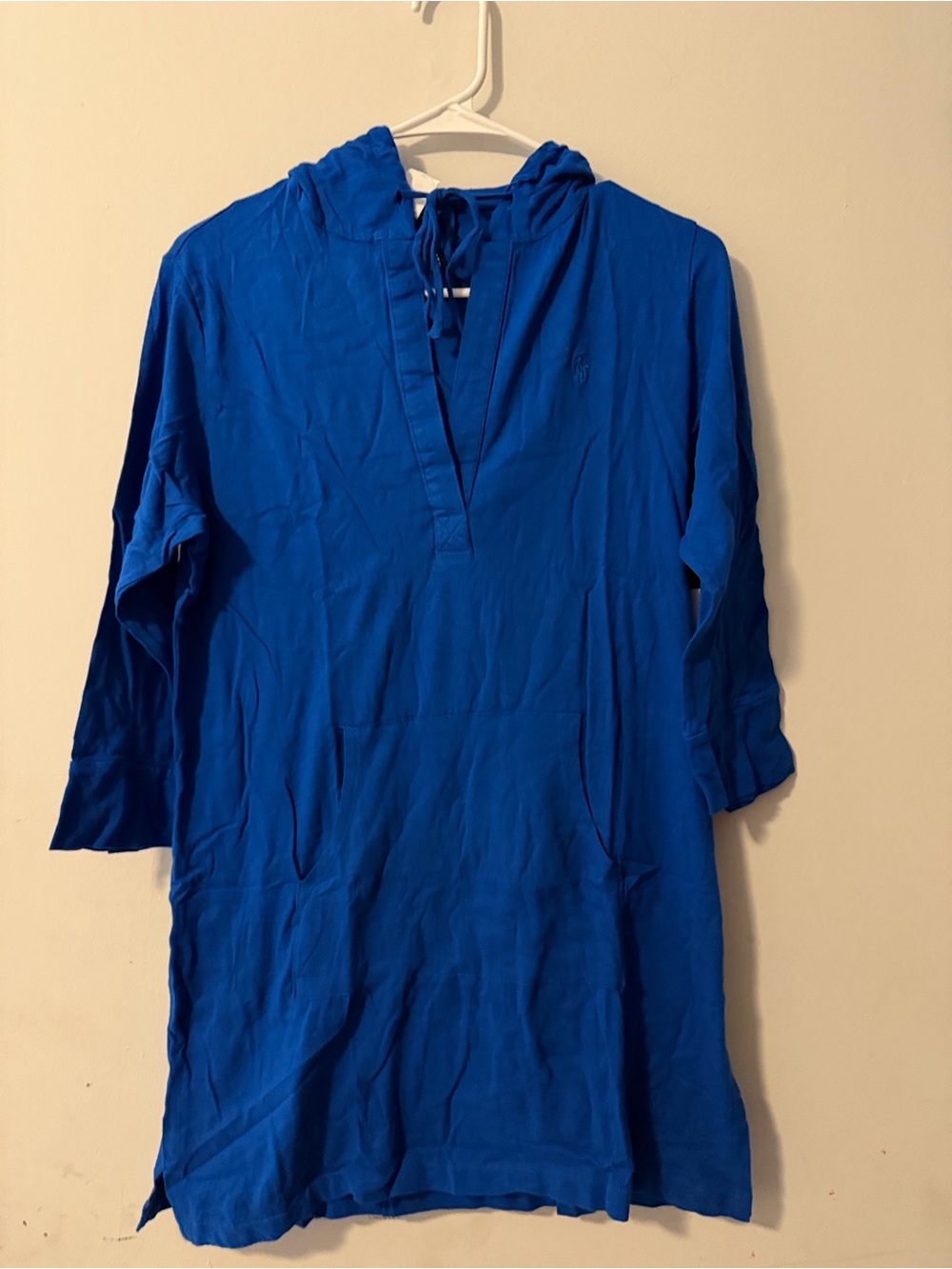 Ralph Lauren Royal Blue Hooded Tunic